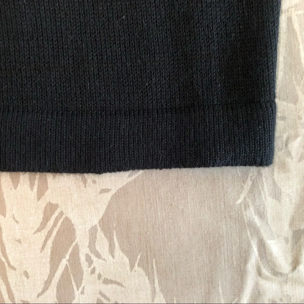 Armani Collezioni Cotton Knit Long Sleeve Polo - Picture 5 of 6